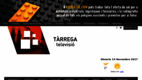 What Tarrega.tv website looked like in 2017 (6 years ago)