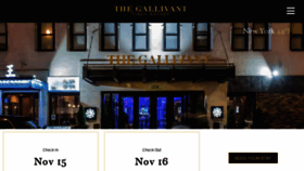 What Thegallivantnyc.com website looked like in 2017 (6 years ago)