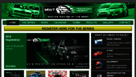What Trackdaytrophy.co.uk website looked like in 2017 (6 years ago)