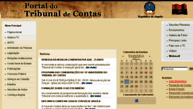 What Tcontas.ao website looked like in 2017 (6 years ago)