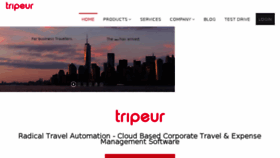 What Tripeur.com website looked like in 2017 (6 years ago)