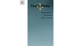 What Touchmalta.com website looked like in 2017 (6 years ago)
