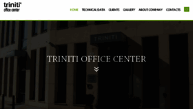 What Triniti.cz website looked like in 2017 (6 years ago)