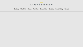 What Thelighterman.co.uk website looked like in 2017 (6 years ago)