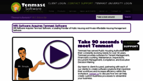 What Tenmast.com website looked like in 2017 (6 years ago)