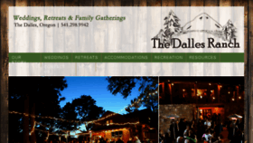 What Thedallesranch.com website looked like in 2017 (6 years ago)