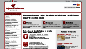What Tarjetasdecredito.com website looked like in 2017 (6 years ago)
