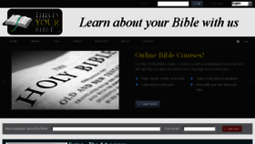 What Thisisyourbible.com website looked like in 2017 (6 years ago)