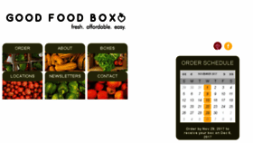 What Thegoodfoodbox.ca website looked like in 2017 (6 years ago)