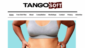 What Tangosoft.co.uk website looked like in 2017 (6 years ago)