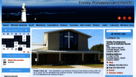 What Trinitypresbychurch.com website looked like in 2017 (6 years ago)