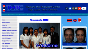 What Thaihairclinic.com website looked like in 2017 (6 years ago)