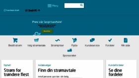 What Trondheimkraft.no website looked like in 2017 (6 years ago)