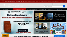 What Trygreatcourses.com website looked like in 2017 (6 years ago)