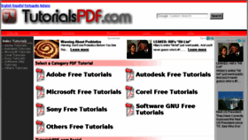 What Tutorialspdf.com website looked like in 2017 (6 years ago)