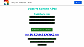 What Takipturk.com website looked like in 2017 (6 years ago)