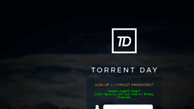 What Torrentday.com website looked like in 2017 (6 years ago)