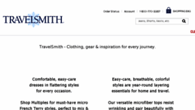 What Travelsmith.com website looked like in 2017 (6 years ago)