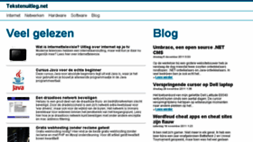 What Tekstenuitleg.net website looked like in 2017 (8 years ago)