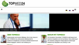 What Topmed24.de website looked like in 2017 (6 years ago)