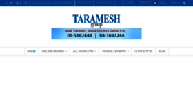 What Taramesh.ae website looked like in 2017 (6 years ago)