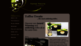 What Toffeetreats.com website looked like in 2017 (6 years ago)