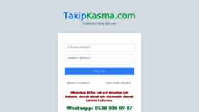 What Takipkasma.com website looked like in 2017 (6 years ago)