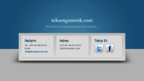 What Teksengumruk.com website looked like in 2017 (6 years ago)