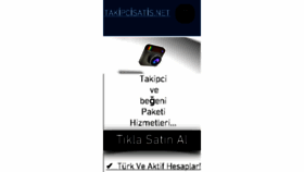 What Takipcisatis.net website looked like in 2017 (6 years ago)