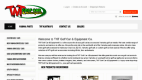What Tntgolfcar.com website looked like in 2017 (6 years ago)