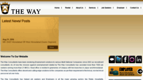 What Thewayconsultants.com website looked like in 2017 (6 years ago)