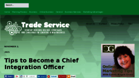 What Trade-service.eu website looked like in 2017 (6 years ago)