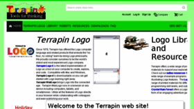 What Terrapinlogo.com website looked like in 2017 (6 years ago)
