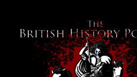 What Thebritishhistorypodcast.com website looked like in 2017 (6 years ago)