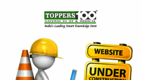 What Toppers100.com website looked like in 2017 (6 years ago)