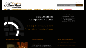 What Timelineauctions.com website looked like in 2017 (6 years ago)