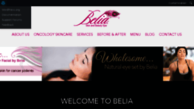 What Thebelia.com website looked like in 2017 (6 years ago)