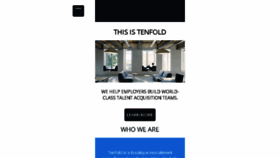 What Thisistenfold.com website looked like in 2017 (6 years ago)