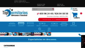 What Topdormitorios.com website looked like in 2017 (6 years ago)