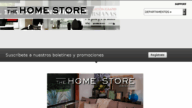 What Thehomestore.com.mx website looked like in 2017 (8 years ago)