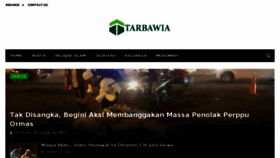 What Tarbawia.com website looked like in 2017 (6 years ago)