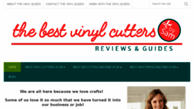 What Thebestvinylcutters.com website looked like in 2017 (6 years ago)