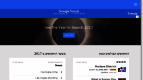 What Trends.google.co.il website looked like in 2017 (6 years ago)