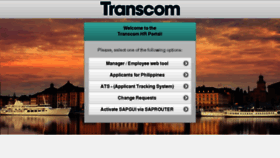 What Transcom-hr.com website looked like in 2017 (6 years ago)