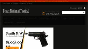 What Txnationaltactical.com website looked like in 2017 (6 years ago)