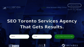 What Torontodesigned.com website looked like in 2017 (6 years ago)
