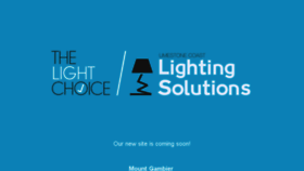What Thelightchoice.com.au website looked like in 2017 (6 years ago)