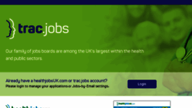 What Trac.jobs website looked like in 2018 (6 years ago)