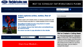 What Thefabricator.com website looked like in 2018 (7 years ago)