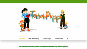 What Terrorpueppi.de website looked like in 2018 (6 years ago)
